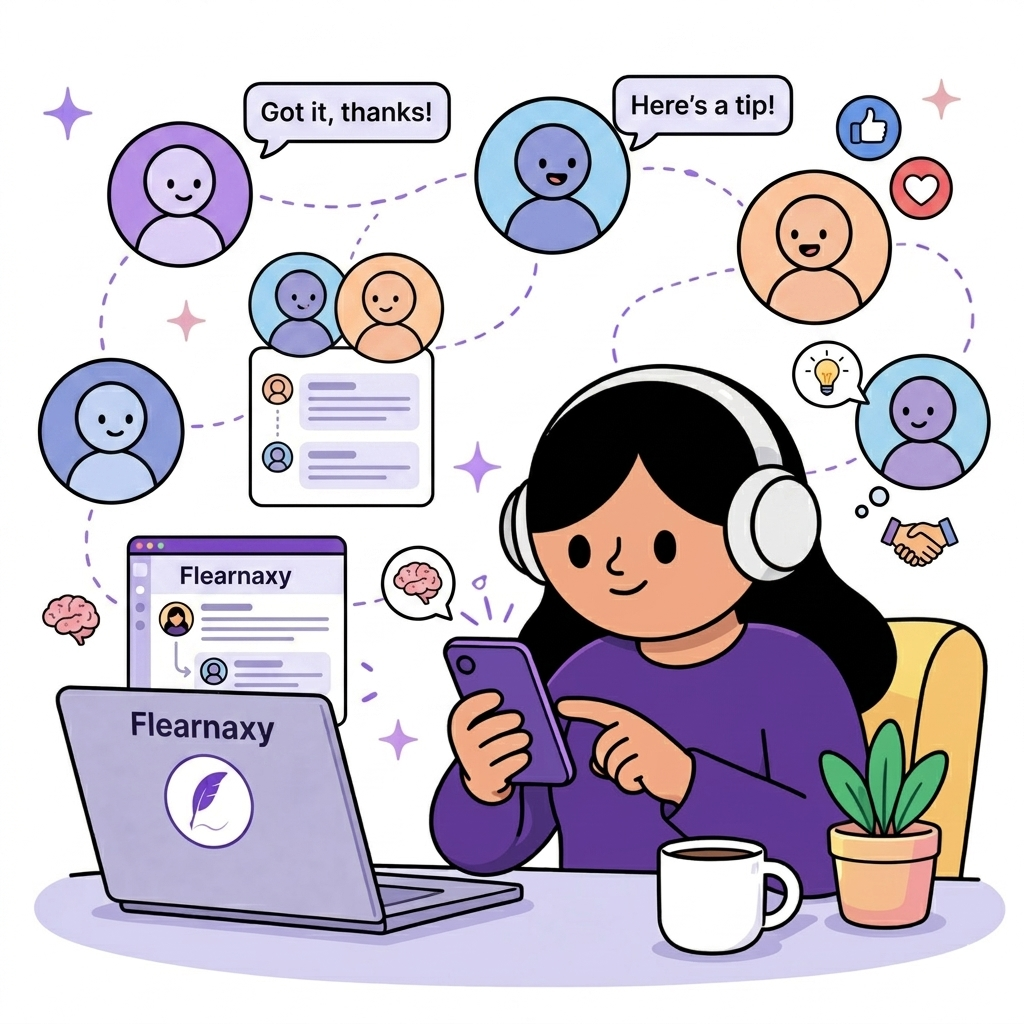 Students learning together